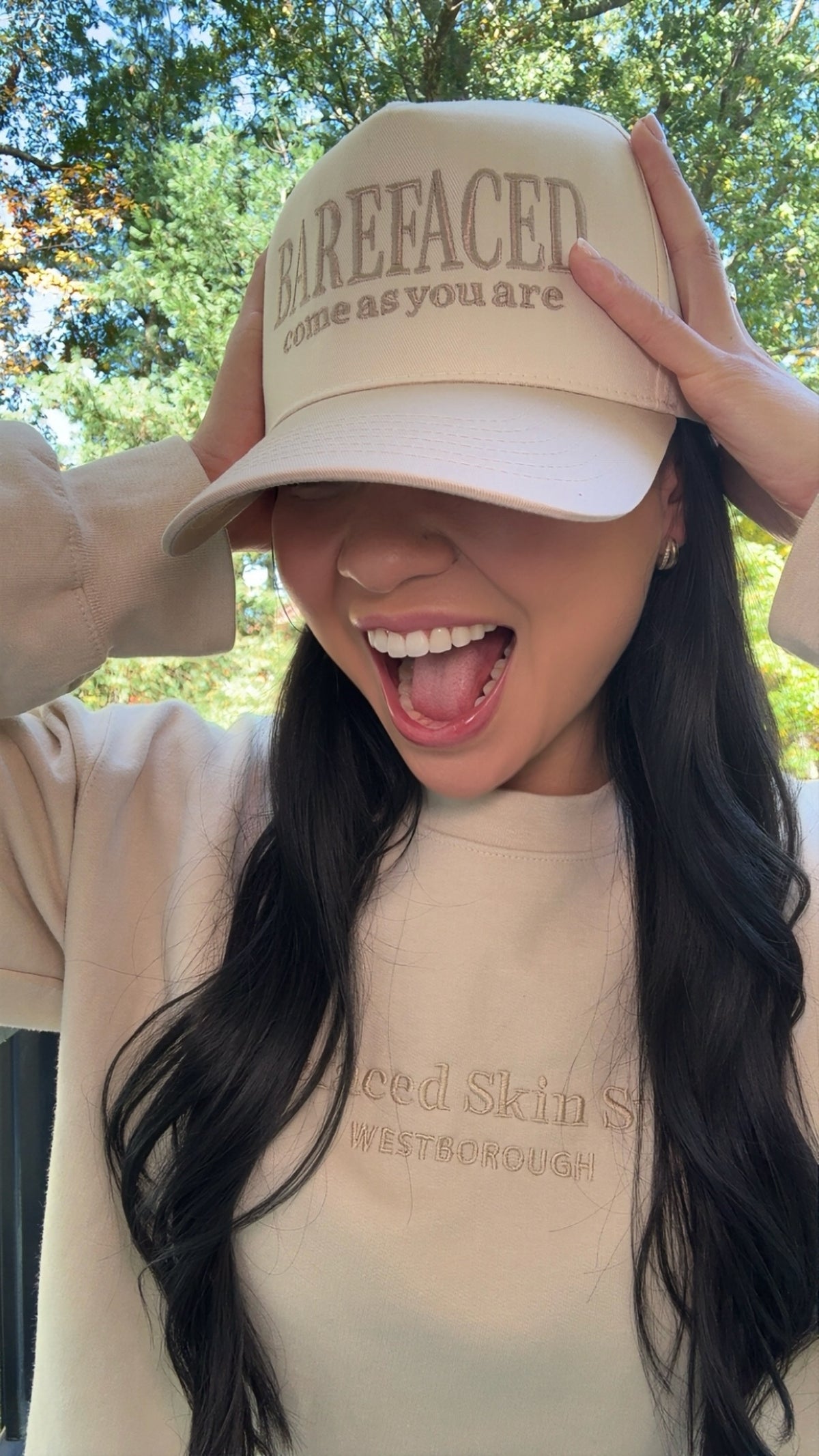 BAREFACED "Come As You Are" Trucker Hat