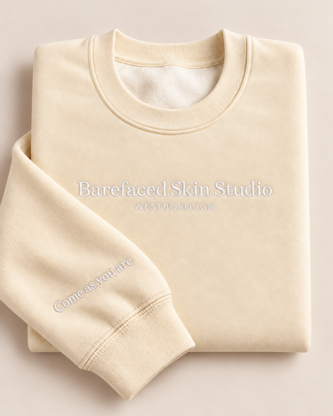 SPRING & SUMMER LIMITED EDITION Barefaced Skin Studio Crew Neck | Come as you are