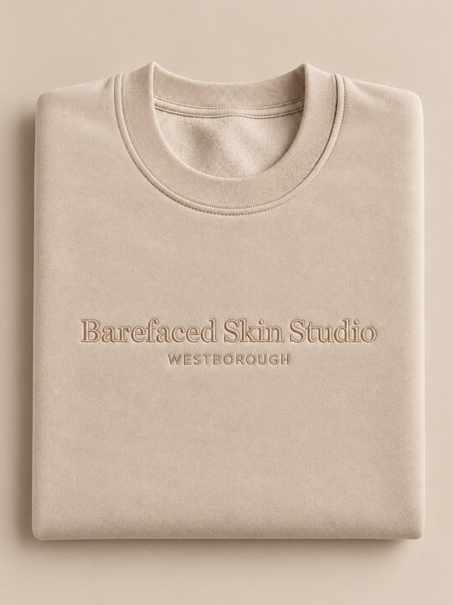 FALL & WINTER LIMITED EDITION                  Barefaced Skin Studio Crewneck | Come as you are